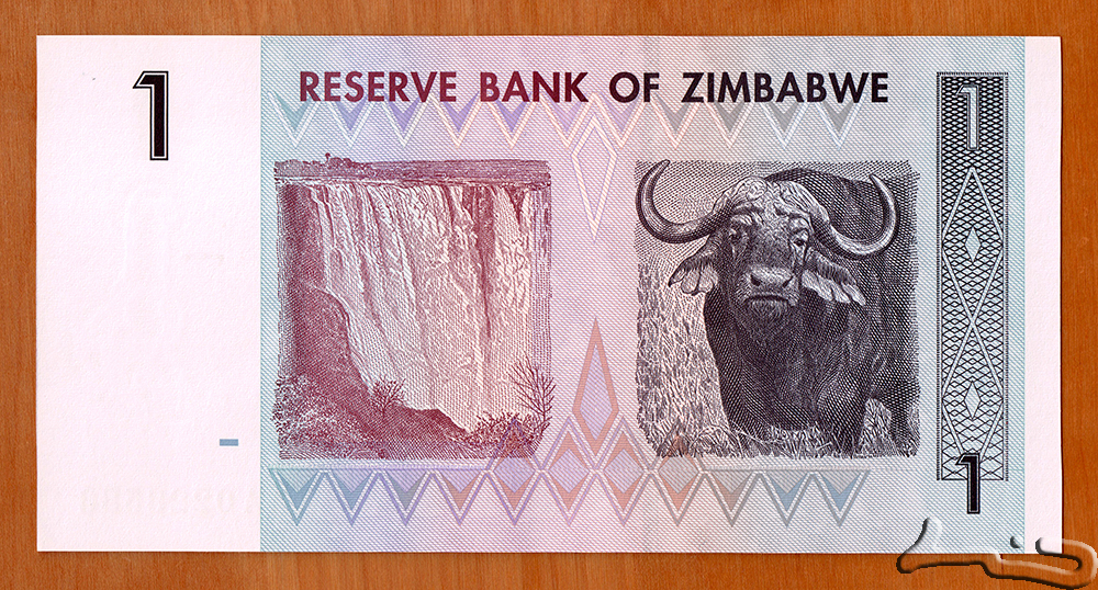 Zimbabwe One Dollar UNC