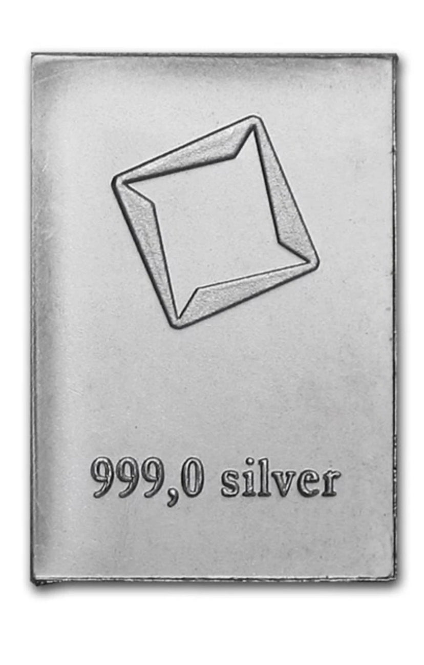 Valcambi Suisse Gram .999 Solid Silver Combi Bar Genuine 1 G Fractional Bullion