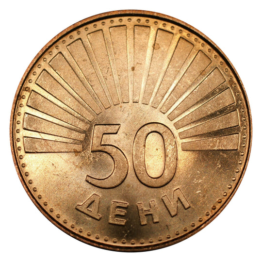 Billet de banque de 10 Denari de Macédoine du Nord 2018, P-25, UNC, Polymère