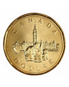 2012 Kanadische Olympia-Lucky-Loonie-Dollar-Münze BU