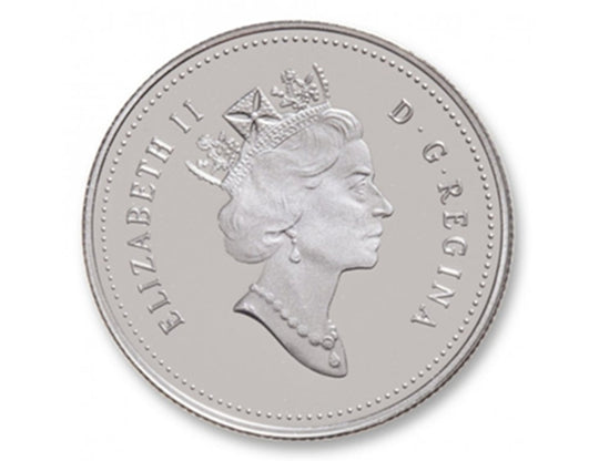 1999 Pièce de 50 cents en argent sterling pour la première course internationale de yachts entre le Canada et les États-Unis