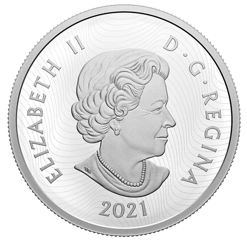 2021 Canada Silver $30 Imposing Icons Series: White-Tailed Deer 2.016oz
