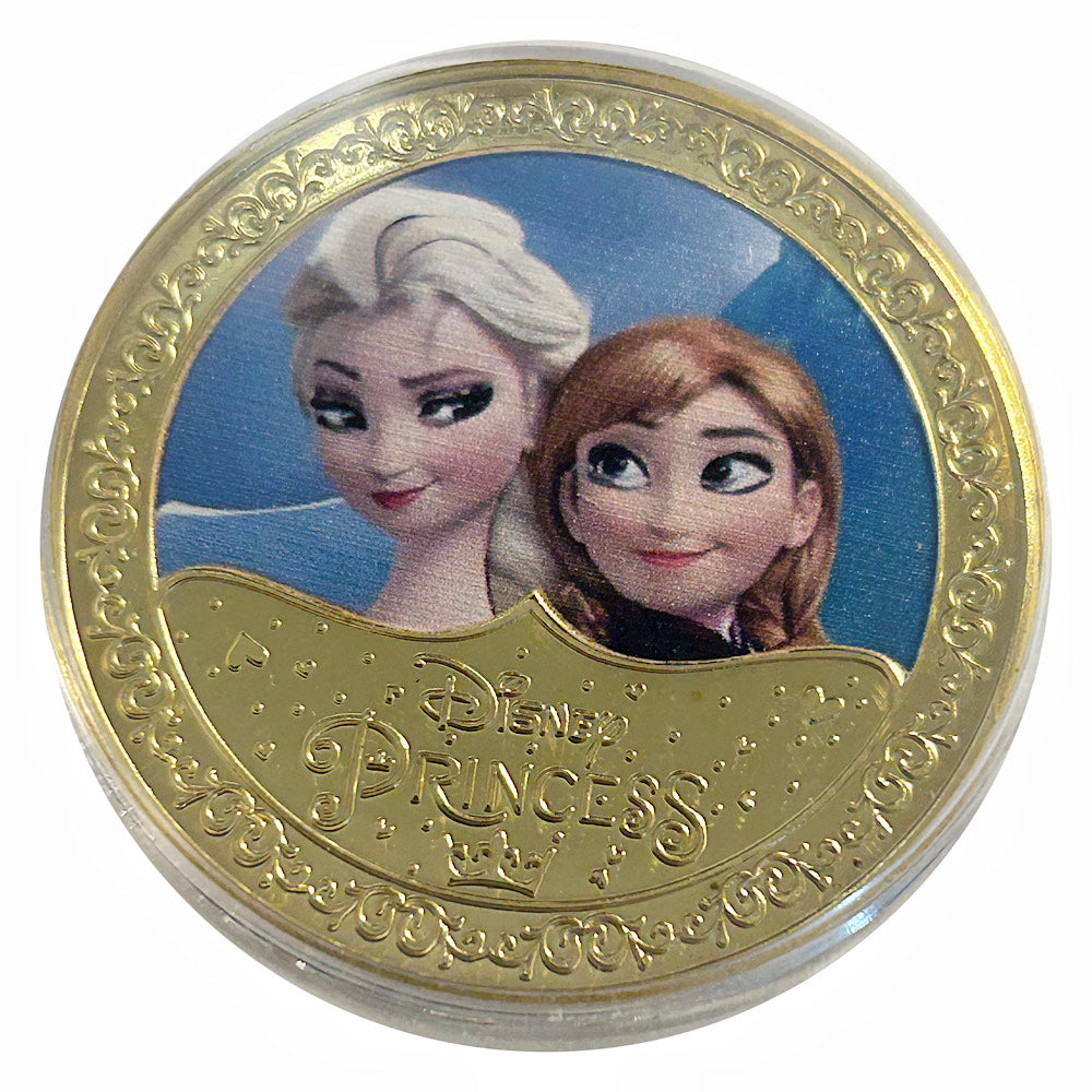 Lucky Craft Colored Coin Frozen Princess Medal in Capsule
