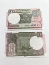 India 1 Rupee 2017 Fancy Serial 899111 Banknote UNC