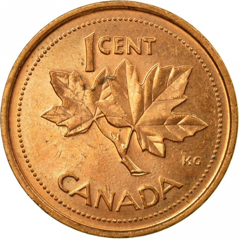 2002 Canada One Cent BU