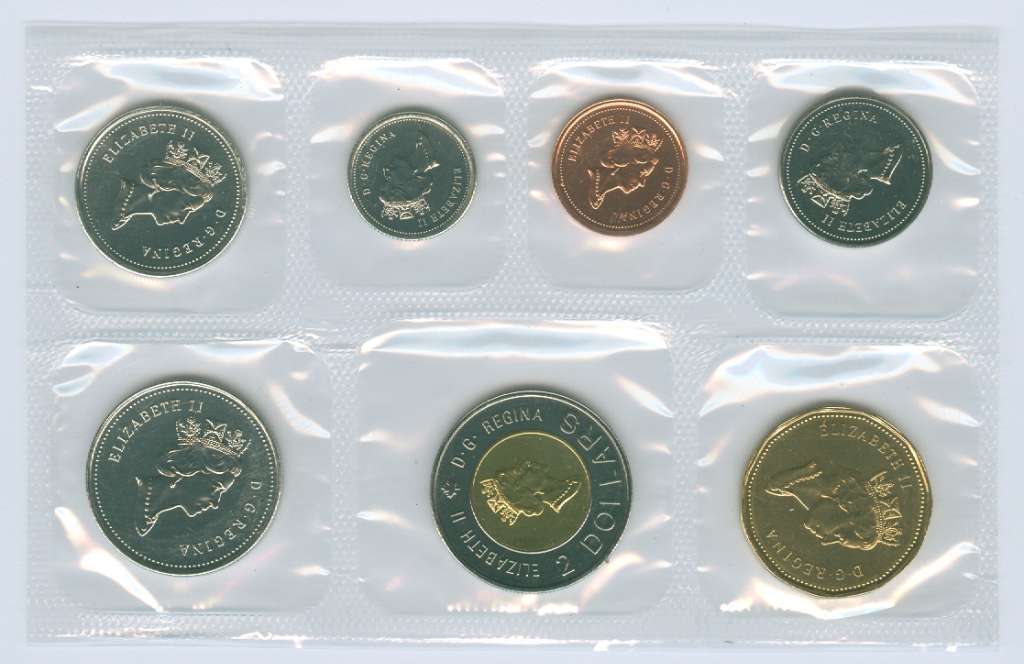 2000 Canada RCM Path to Knowledge Specimen 7-Coin Set Polar Bear