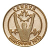 2010 Canada Vancouver Olympics Gold Plated Medallion & Nugget Set