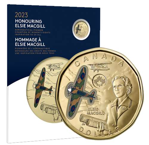 Canada Base Metal 2023 Keepsake Honouring Elsie MacGill BU