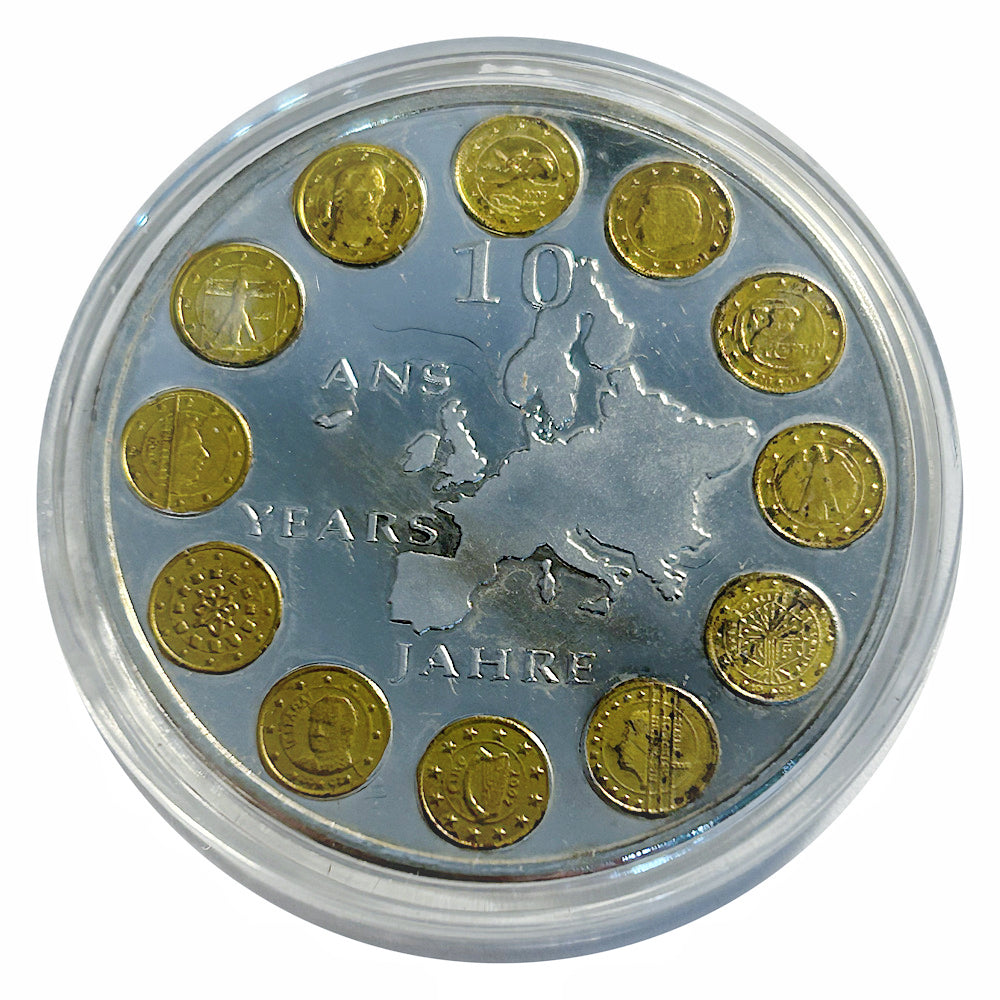 Lucky Craft Coin Zodiac Taurus Bull Medal in Capsule