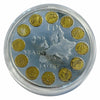 Lucky Craft Coin Zodiac Taurus Bull Medal in Capsule