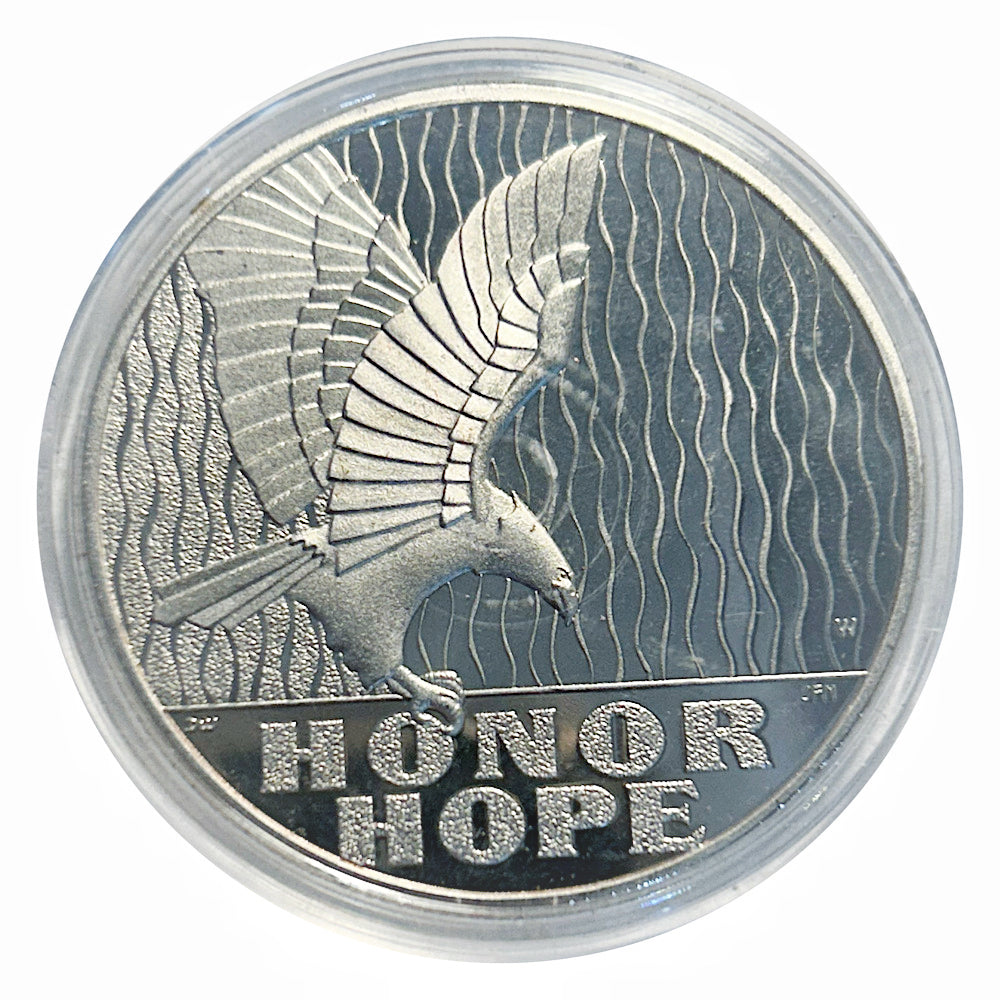 Lucky Craft Coin Honor Hope Eagle Medal in Capsule