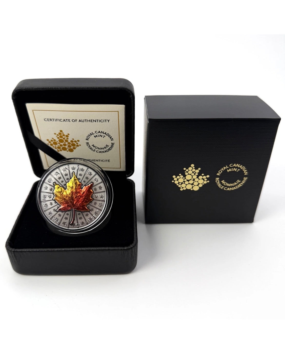 2026 Canada $20 Silver Maple Leaf 1 oz Ultra High Relief Vivid Toning RCM
