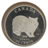 1999 Cats of Canada 4-Coin Sterling Silver Set