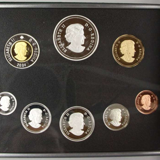 2014 Canada RCM Silver Dollar Proof Set WWI Centennial 7 Coins