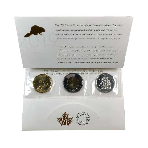 2020 Canada Base Metal Set Classic Uncirculated Coin Set, 6-coins
