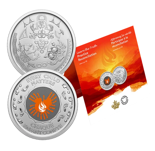 2022 Canada Base Metal Keepsake Truth and Reconciliation Keepsake BU