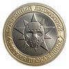 2013 Sovereign leper colony 100 lb  - leper mask bimetallic UNC