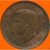 1938 1 Cent Canadian Penny Circulated Very Fine Condition