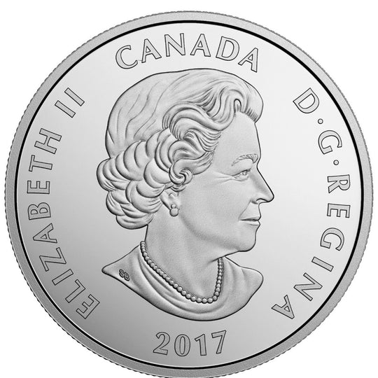 2017 Canada Silver  $10 Passion to Play - Calgary Flames