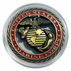 Lucky Craft Colored Coin Marine Corps Eagle Globe Anchor  in Capsule