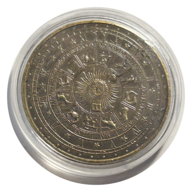 Lucky Copper Coin Make a Wish  in Plastic Capsule