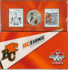 Canada Base Metal 2012 25 Cents Set British Columbia Lions - Football League Coin & Stamp SP