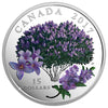 2017 $15 Celebration of Spring – Lilac Blossoms, .745 oz .9999 Silver