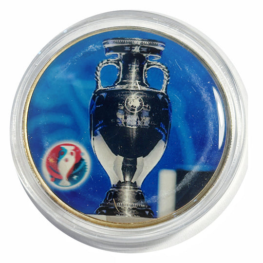 Lucky Craft Coin Euro 2016 Trophy Big Medal  in Capsule