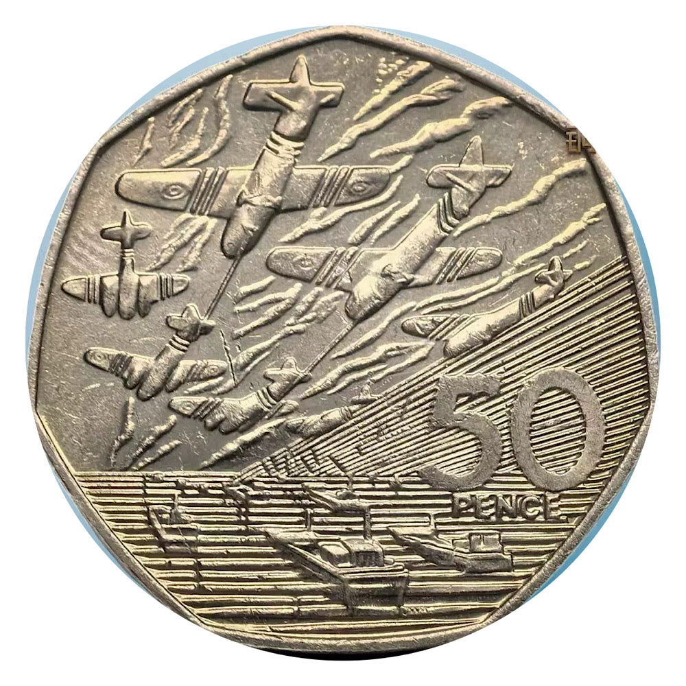 1994 50p Coin D Day Landings Normandy Commemorative Fifty Pence