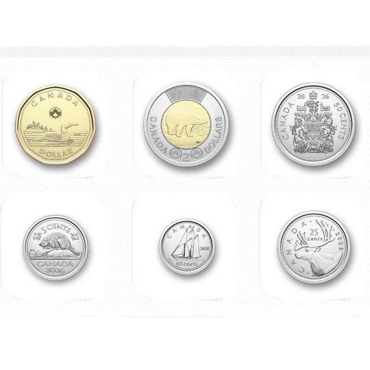 2026 Uncirculated Set - 50th Anniversary of the Royal Canadian Mint - Winnipeg
