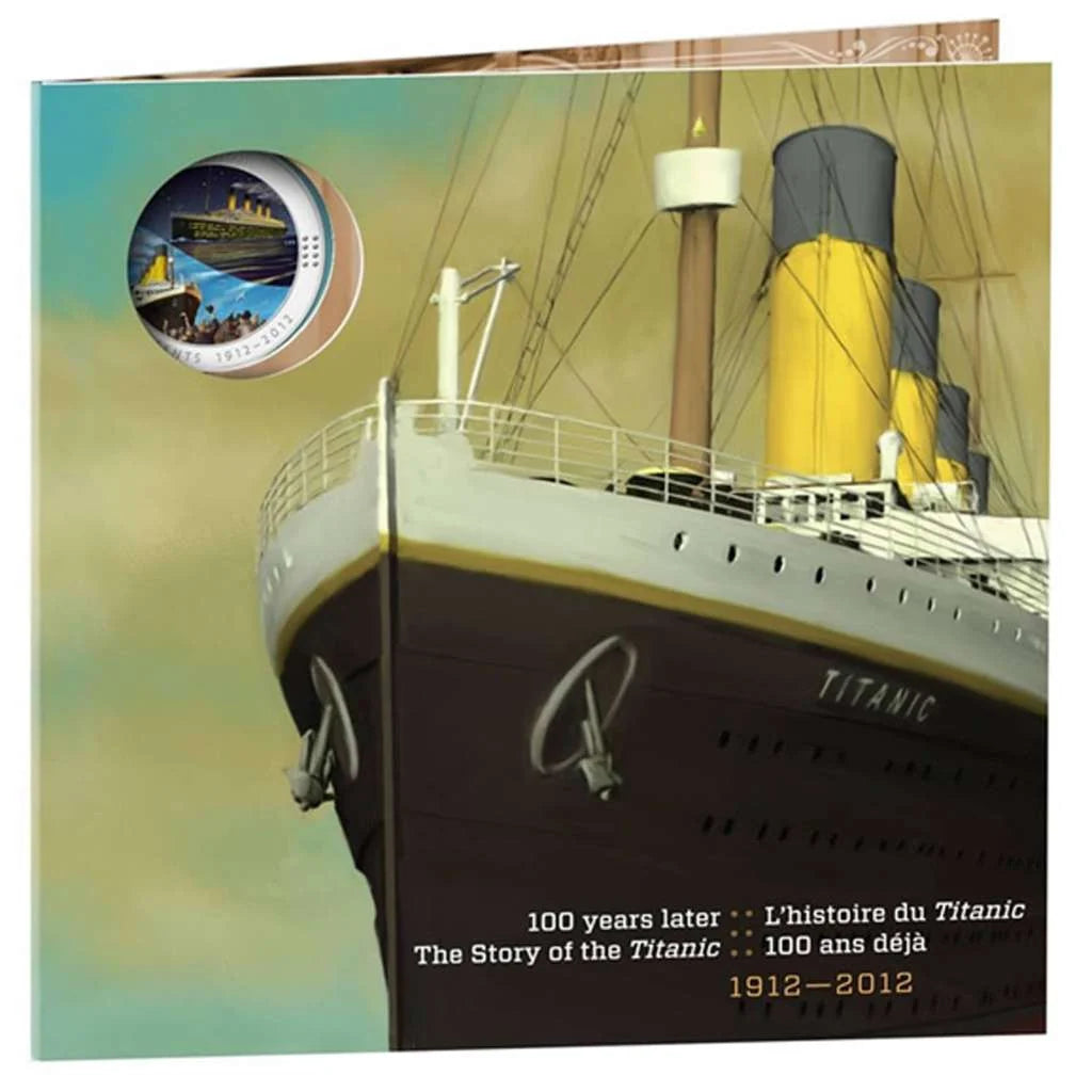 2012 Canada 25 Cents RMS Titanic 100th Anniversary Specimen Coin