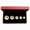 2014 Canada Maple Leaf Fractional 5-Coin Silver Proof Set 1.9 oz .9999
