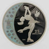 2008 Canada $25 Figure Skating Vancouver 2010 Olympics .925 Silver Proof Coin