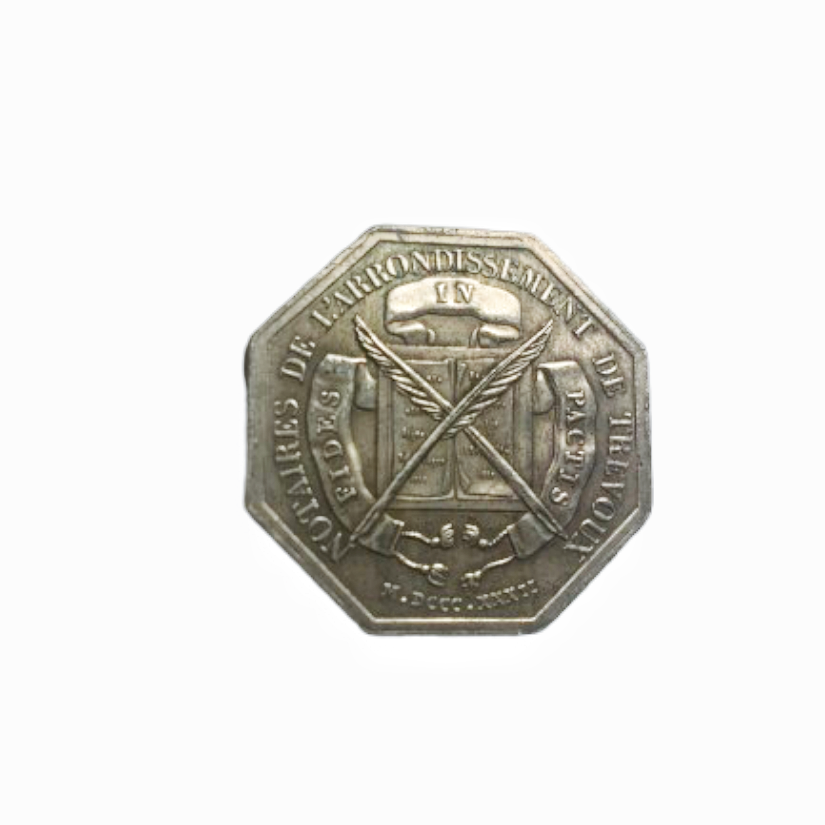 Copper Craft  Coin “Octagonal Snake Emblem Meda “40mm Hobo Nickel Big Coin