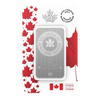 2026 1 oz Pure Silver Bar in Proudly Canadian Packaging - Premium Bullion