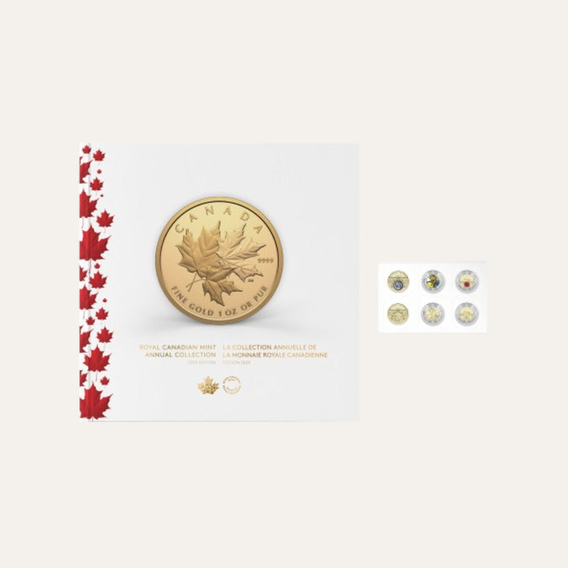2025 Canada RCM Annual Collection Book Special Edition 6-Coin Set