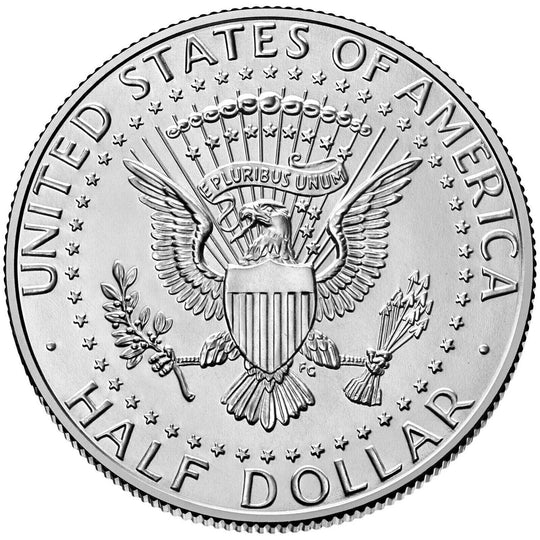2025 P Kennedy 1/2 Dollar 2 Coin Set BU66 US Mint #0416