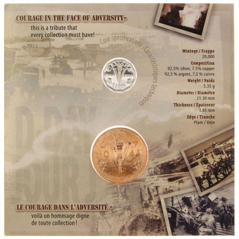2004 D-Day 60th Anniversary Coin, Medallion & CD Set