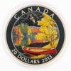 2013 Canada $20 Autumn Bliss Canadian Landscape .9999 Silver Proof Coin