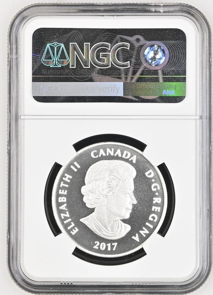 2017 Canada Silver  $10 Passion to Play - Calgary Flames