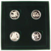 1996 Canada Little Wild Ones 4-Coin Sterling Silver 50c Proof Set RCM