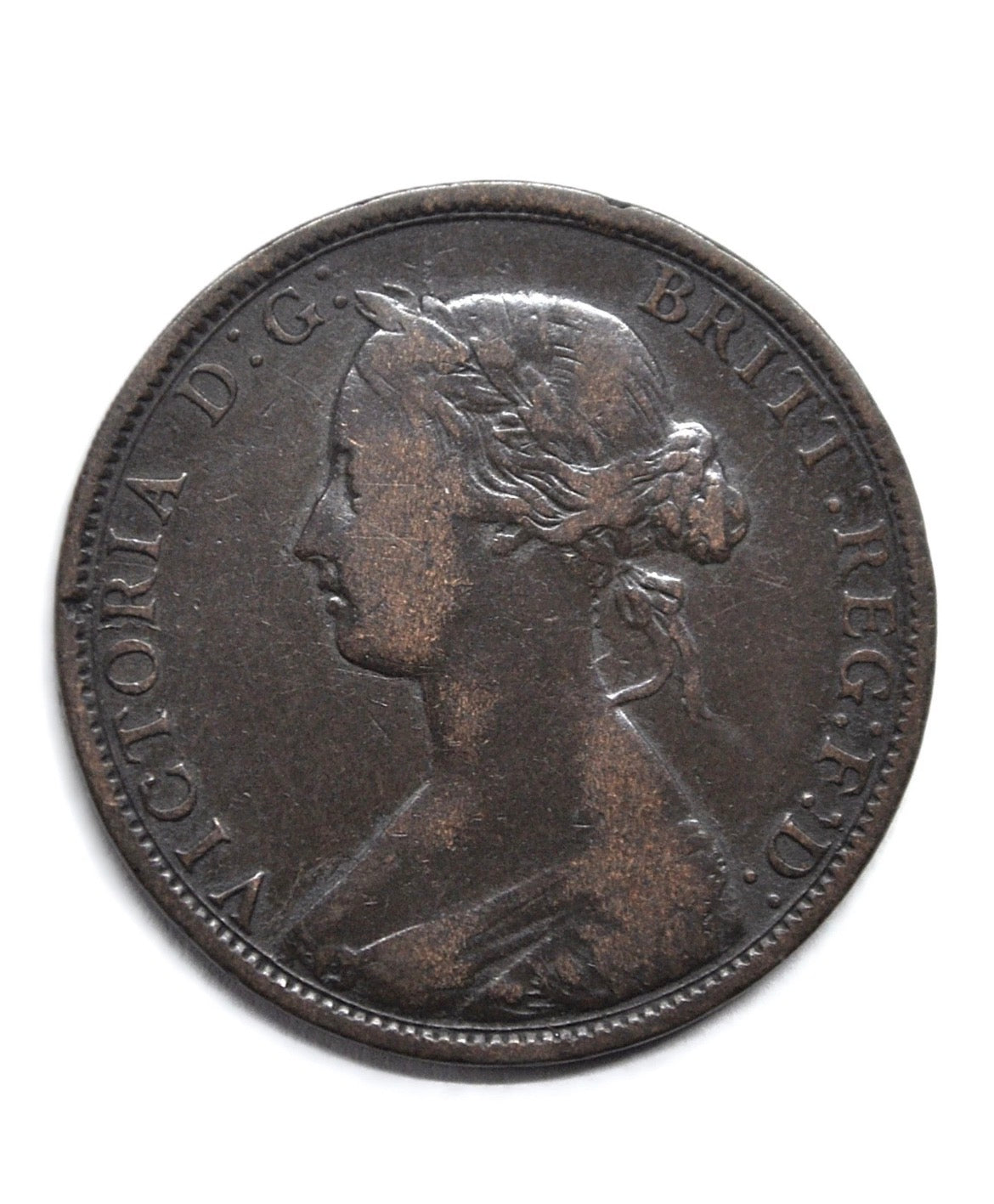 Canada Copper 1862 1 cent Nova Scotia VG