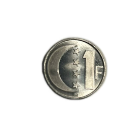 2018 Comoros  One Franc  Coin Coelacanth Fish BU