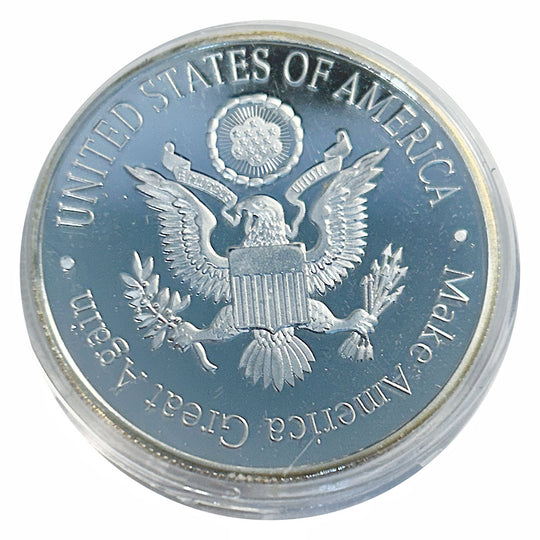 Lucky Craft Coin Donald Trump 2017  Medal in Capsule
