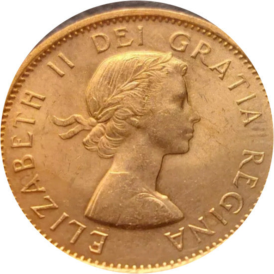 1963  Canada One Cent  BU