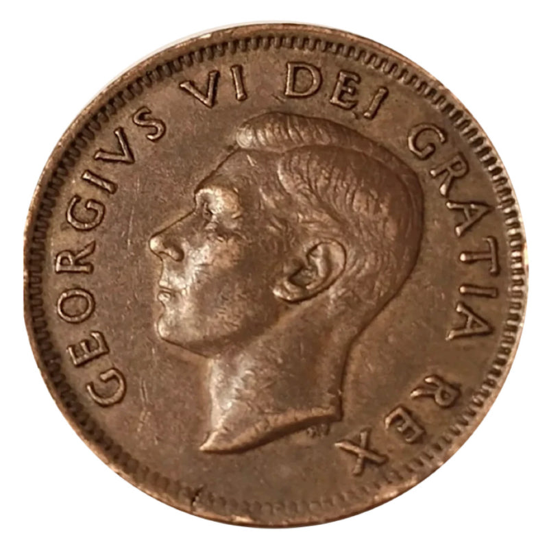 1948 1 Cent Canadian Penny circulé très bon état