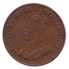Canada 1922 1 Cent Small Penny Coin - Rare Date Clé Petit Cent - Roi George VI Faible Monnaie