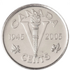 2005 Canada 5 Cents “Victory” WWII Commemorative Coin 60th Anniversary VE Day BU