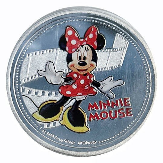 Lucky Craft Coin Minnie Mouse Medal in Capsule