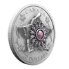 2025 Canada $20 Williamson Diamond Brooch 1 oz Silver Coin Crown Jewels